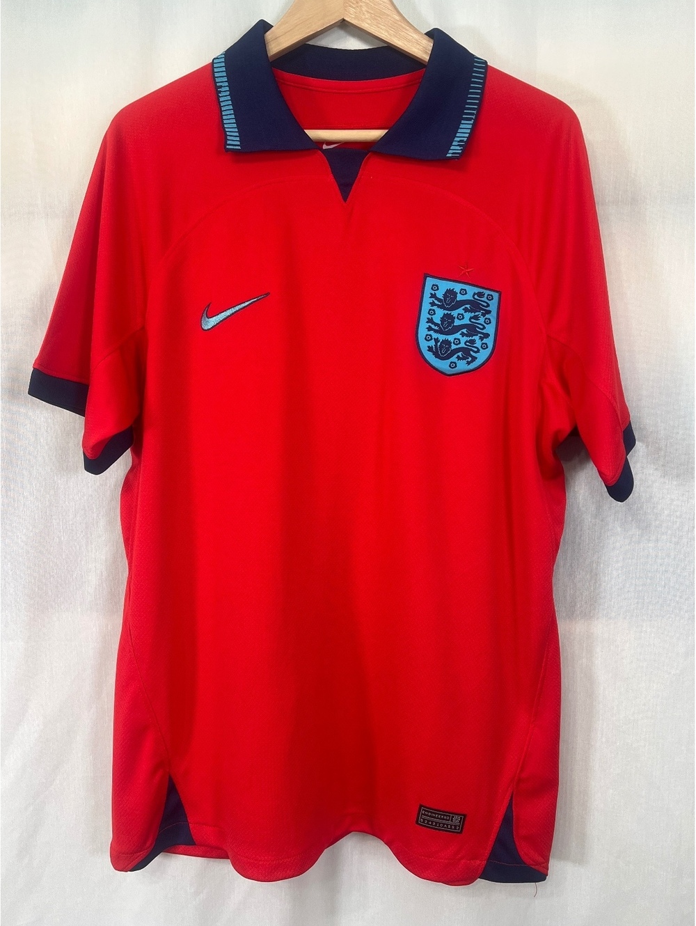 England 2022/2023 Nike Away Football Soccer Jersey Women's XL